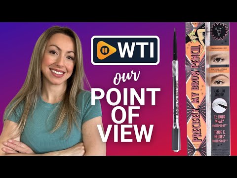 Benefit Precisely My Brow Pencil Ultra-Fine Shape Define - WTI product video review