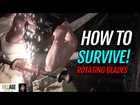How to Survive the Blades and Escape Heisenber's Trial | Resident Evil Village Walkthrough