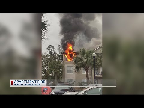 Fire at Atlantic Palms Apartments