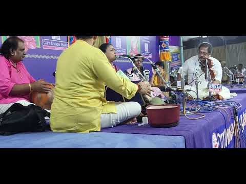 NARADHAMUNI @ Smt SUDHA RAGHUNATHAN   Guru SRI VL KUMAR @ SATHGURU THAYGARAJA ARADHANAI 2025