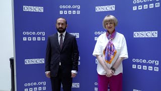 ՀՀ ԱԳ նախարարի հանդիպումը ԵԱՀԿ Գլխավոր քարտուղարի հետ