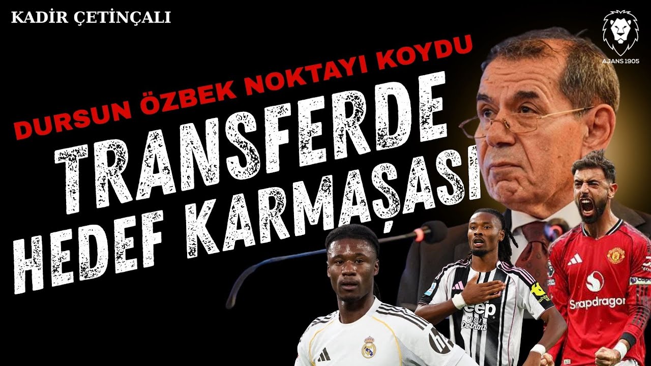 Galatasaray Transfer :Hedef Karmaşası | DURSUN ÖZBEK NOKTAYI KOYDU | Hacıosmanoğlu  | TÜM GELİŞMELER