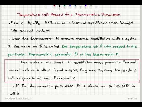 Week 6-2 Temperature With Respect to a Thermometric Parameter