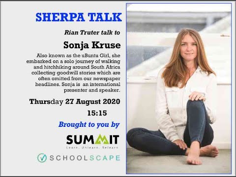 Founder of The Summit Conference, Rian Truter, Talks to the 'uBuntu Girl', Sonja Kruse