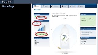 KVH - HD11 Web Interface User Guide Overview