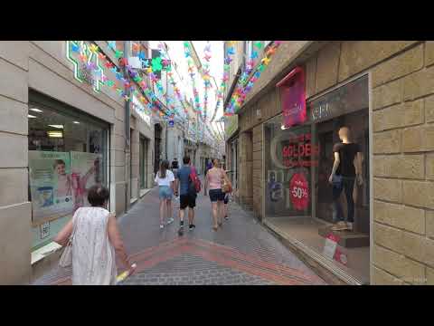 [4K] Walking in Manosque, Alpes-de-Haute-Provence, FRANCE