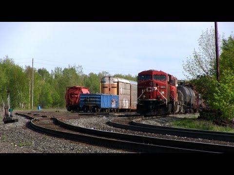 WTH?? CP 8853 departing Mactier Yard (17MAY2013)