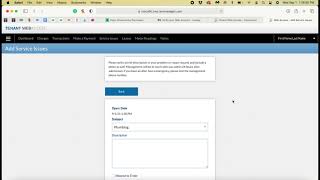 Tenant Web Access Account Tutorial