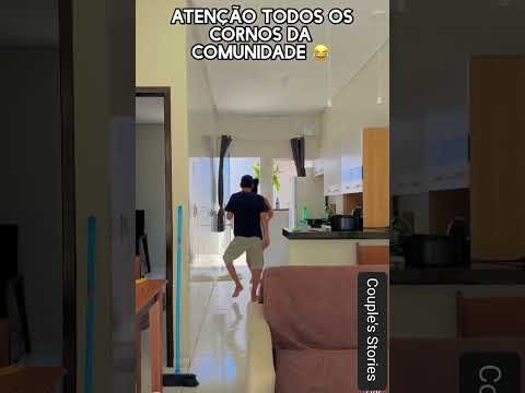 Quando ele vai pra fila de corno da Cidade #couple #corn #wife #humor #viral