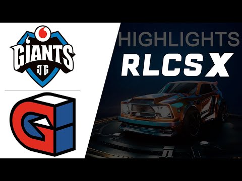 [Goals Highlights] Giants Gaming vs Guild Esports | RLCS Season X - Spring: Europe (26 March 2021)