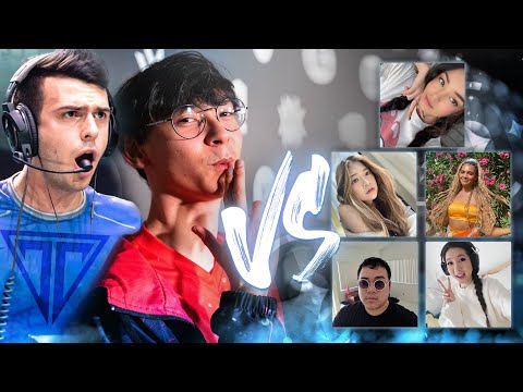 Can 2 VALORANT Pros Beat 5 VALORANT Noobs? ft. SEN TenZ