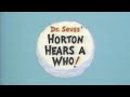 Dr Seuss Horton Hears A Who 1970 VHS
