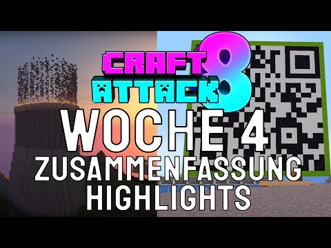 Craft Attack 8 KOMPLETTE WOCHE 4 ZUSAMMENFASSUNG - Jeder Teilnehmer| Von Fan für Fans | Urutox