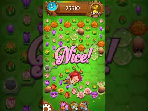 Blossom Blast Saga 674 level. No boosters. 3 stars.