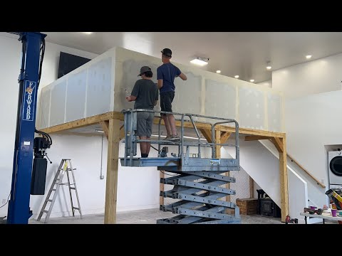 Easy DIY Loft/Mezzanine Build (Shophouse/Barndominium Build)