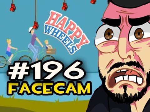 Happy Wheels w/Nova Ep.196 FACECAM - WIPEOUT WITH IRRESPONSIBLE MOM