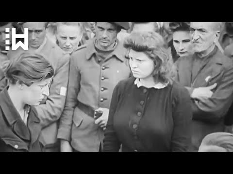 Nazi victim slaps Nazi guard who murdered her son during WW2