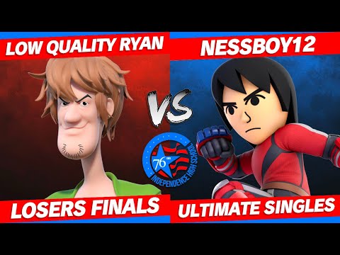 IHS Smash Universe - Low Quality Ryan (Mii Brawler) Vs. Nessboy12 (Mii Brawler) Losers Finals