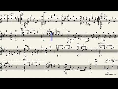 Un Dia de Noviembre - Leo Brouwer (guitar sheet music)