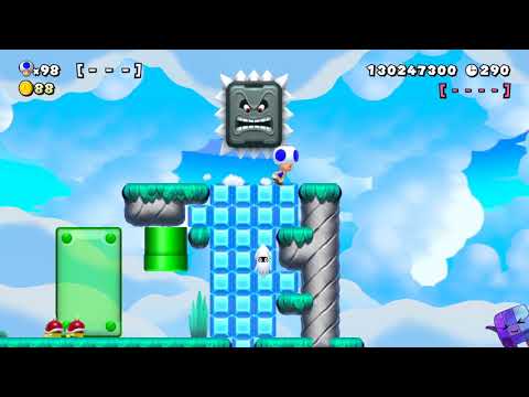 Super Mario Maker 2 🔧 Endless Challenge 4617 - 4624