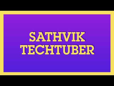 Sathvik Techtuber