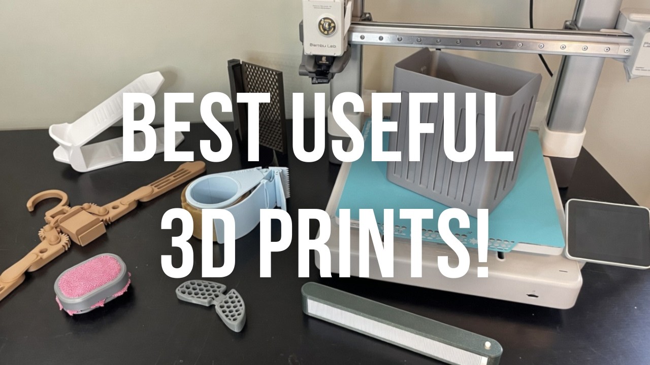 Vídeo do canal StarNest Engineering: impressões 3D mais úteis de 2026