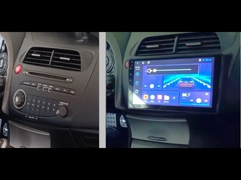 Honda Civic 2006 - 2010  Installation of Android Car Radio and Reversing Camera