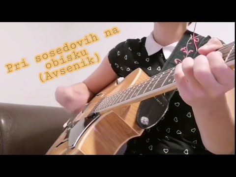 Der lustige Nachbar / Pri sosedovih na obisku - Avsenik (Gregorji) - Höfner 477 Kitara