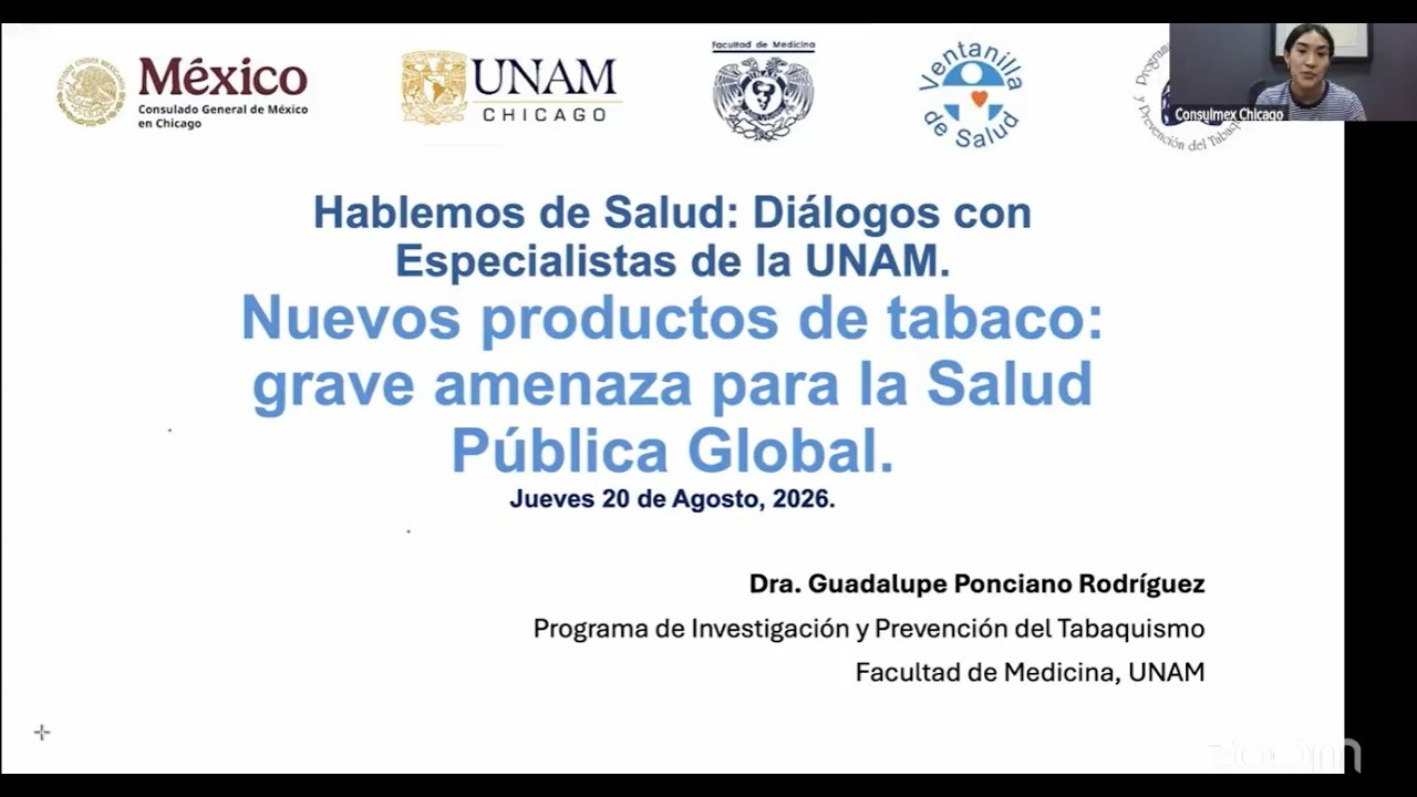 Hablemos de salud. Nuevos productos de tabaco: grave amenaza para la Salud Pública global