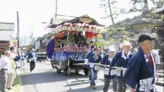 preview picture of video '御輿巡行(加悦谷祭の加悦・天満神社)'