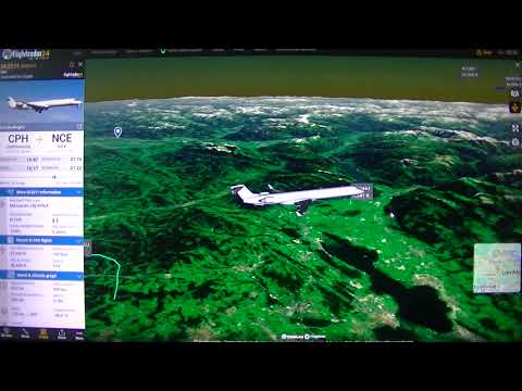 MongoTV_9200 - PLAYING WITH FLIGHTRADAR24 - Part 4 - SAS - Copenhagen-Nice
