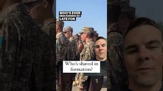 Who’s ever shaved in formation Also what country is this #military #army #marine #navy #soldier