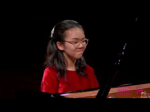 KATHERINE HIBBS, 1st prize, category 1, JEUNE CHOPIN competition, Lugano, 4th edition