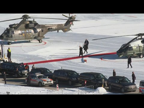 Trump arrives in Davos for his speech at the World Economic Forum | AFP