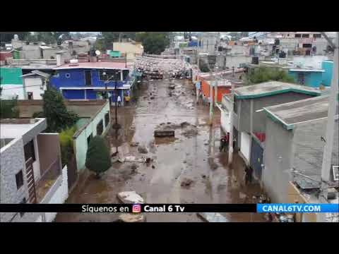 Video: Colonias de Ixtapaluca inundadas por falta de mantenimiento hidráulico