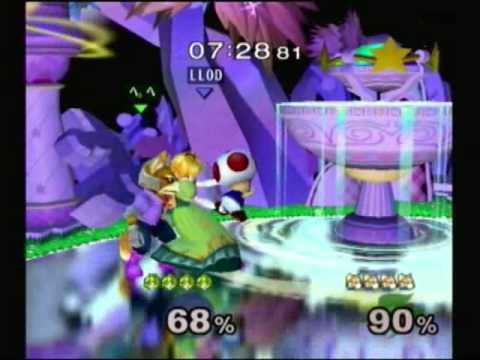 Smash God(Fox) vs lloD(Peach) Games 1 to 3