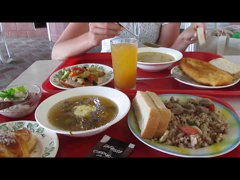 Лазаревское 2017 | Цены на обед в столовой Русский Чай