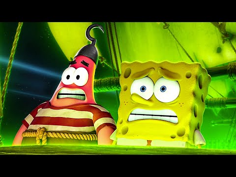 Bob Esponja invoca acidentalmente o navio fantasma do Holandês Voador | Clipe