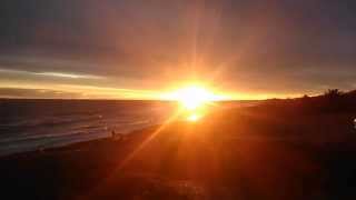 preview picture of video 'puesta de sol, piriapolis uruguay'