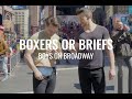 2018 Broadway Boys Answer Boxers Or Briefs In Times Square Mens Fashion In Underwear