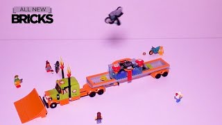 Lego City Stuntz 60294 Stunt Show Truck Speed Build with Stunts