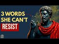 How To ATTRACT Women Instantly Using 3 WORDS Stoic Mindset