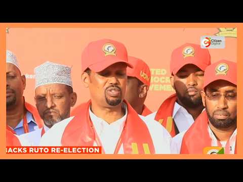 UDM RESOLVES TO BACK PRESIDENT RUTO'S RE-ELECTION BID
