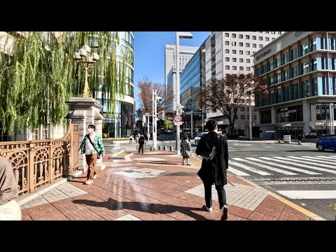 Japan, Nagoya Walking Tour 🇯🇵  Nagoya Station To Sakae Relaxing Walk [4K HDR]