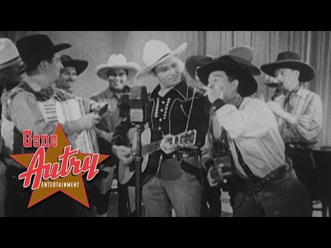 Gene Autry & Smiley Burnette - It's Round Up Time in Reno (from Manhattan Merry-Go-Round 1937)