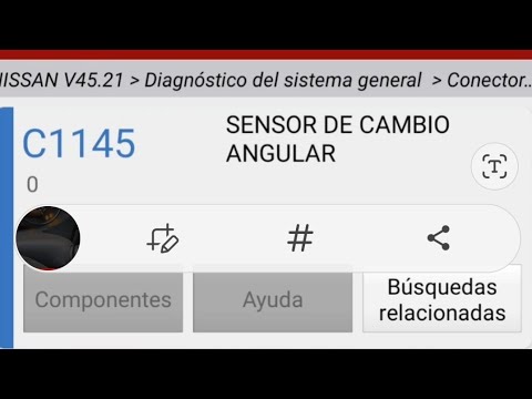 Nissan C1145-00 Yaw Rate Sensor/ Fault Code C1145