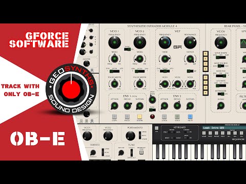 GForce Software - OB-E - Oberheim 8 Voice - One Synth Track.