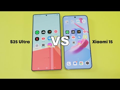 Xiaomi 15 VS S25 Ultra – Speed Comparison, Camera, Screen