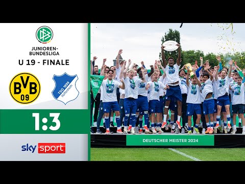 Traumtor leitet TSG Double-Sieg ein! | Borussia Dortmund - TSG Hoffenheim | U19 Bundesliga | Finale