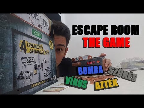 Escape Room: The Game - társasjáték bemutató - Jatszma.ro